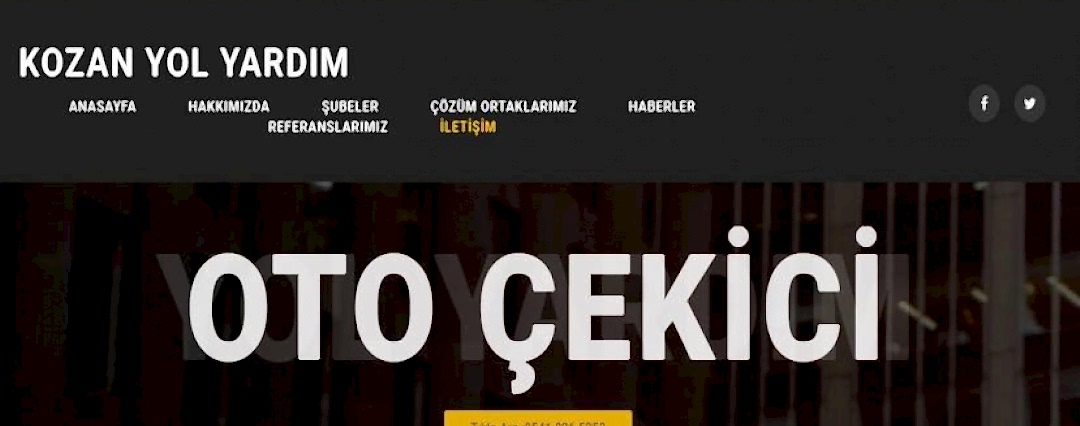 Oto Çekici ve Yol Yardım sitesi