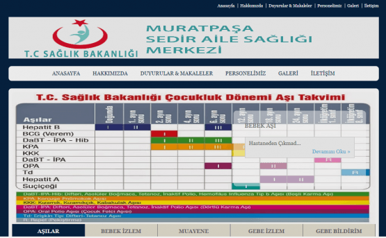 Muratpaşa Sedir Aile Sağlığı Merkezi