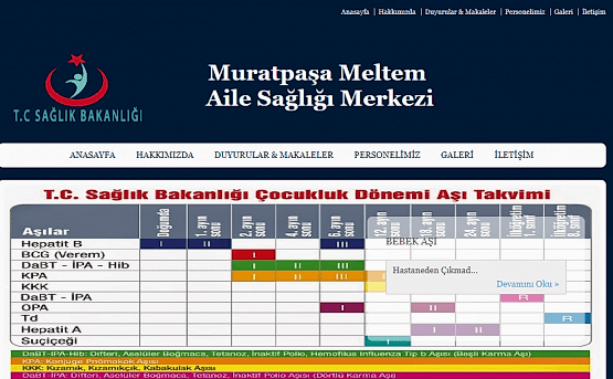Muratpaşa Meltem Aile Sağlığı Merkezi